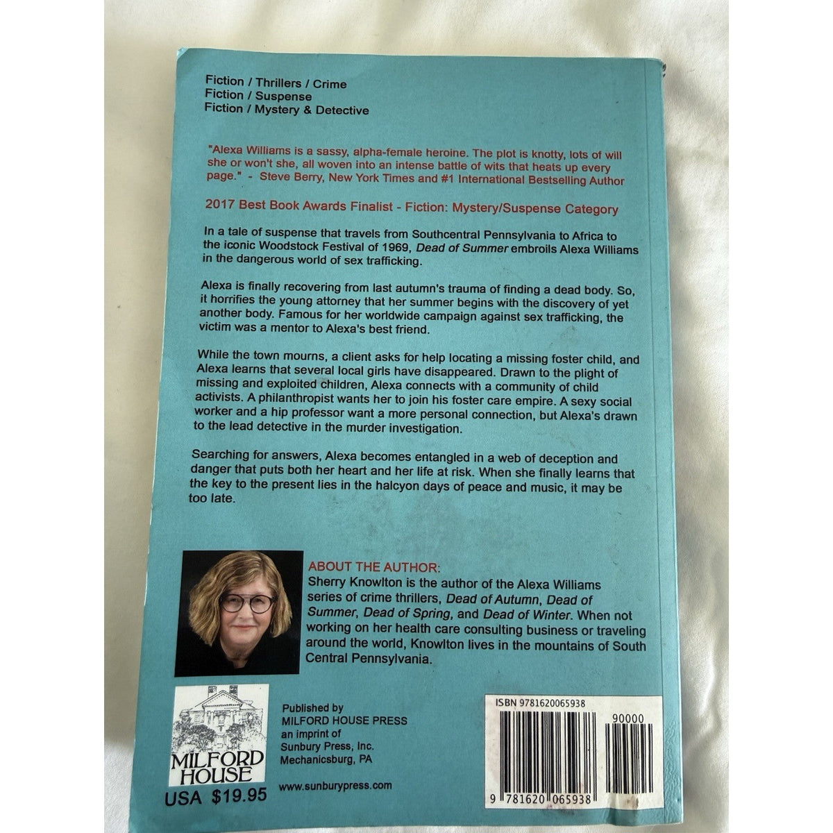 Dead of Summer (Alexa Williams) by Sherry Knowlton - Paperback 2015 - GOOD
