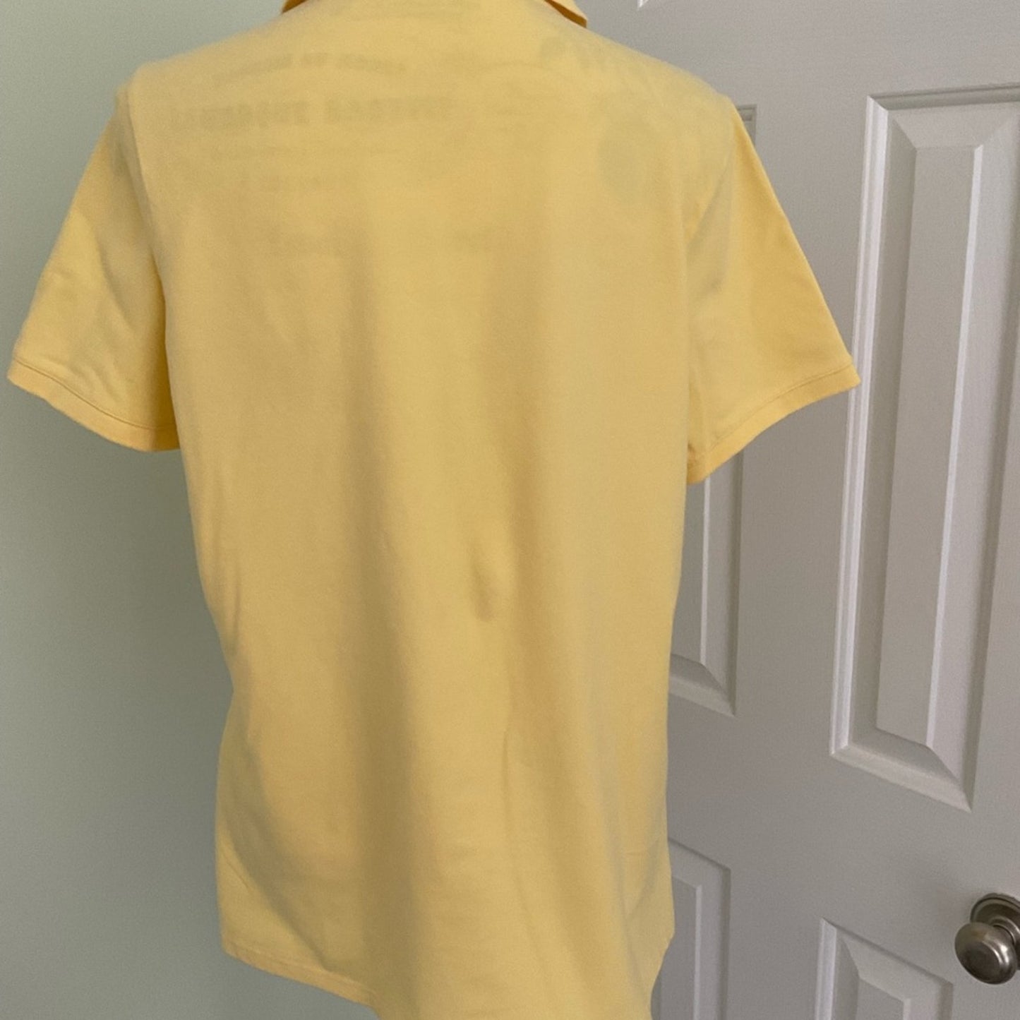 Talbots Yellow Polo Style Shirt