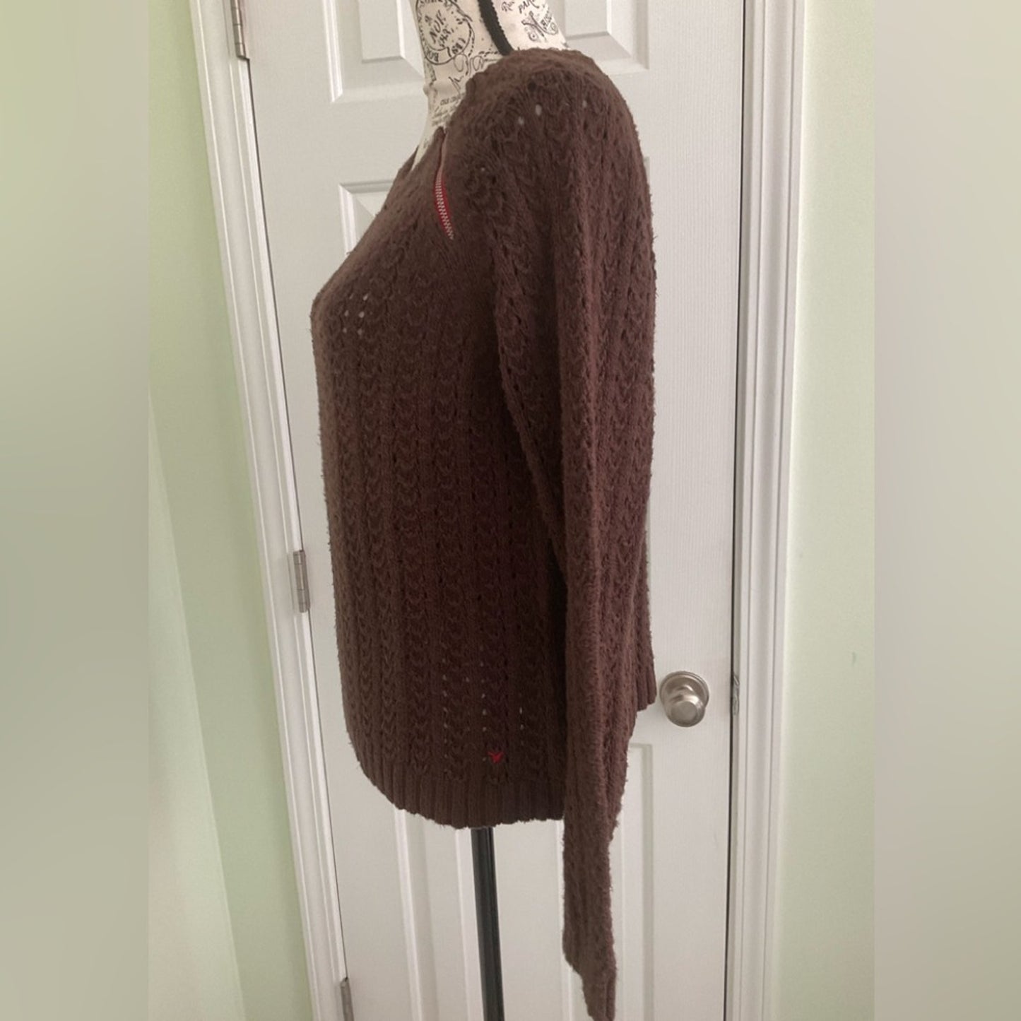 American Eagle Outfitters Chocolate Brown Sweater
