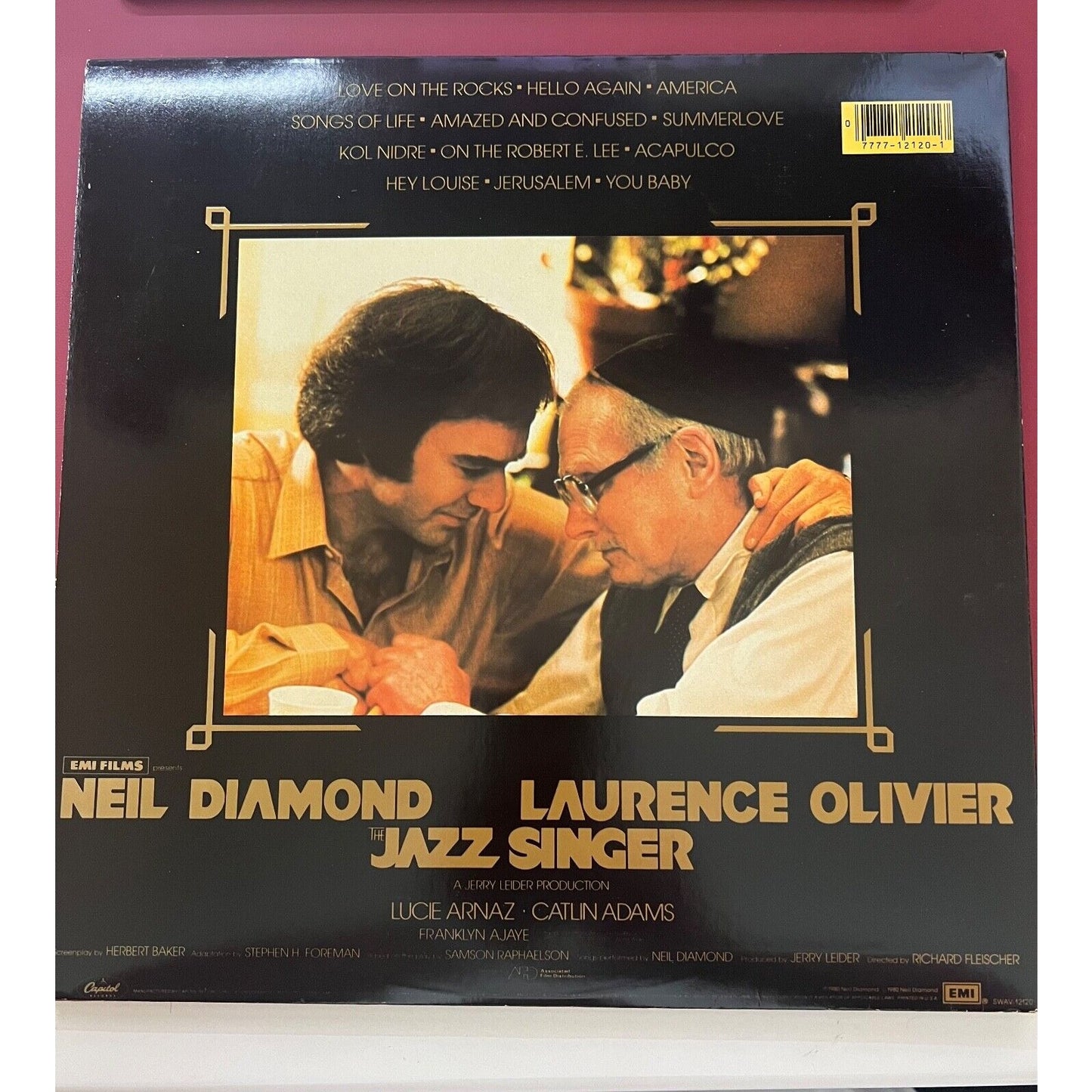 NEIL DIAMOND THE JAZZ SINGER SOUNDTRACK VINYL LP RECORD ALBUM (1980)