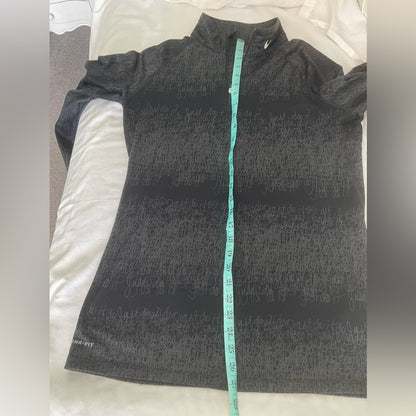 Nike Black and Gray Women's Athletic top