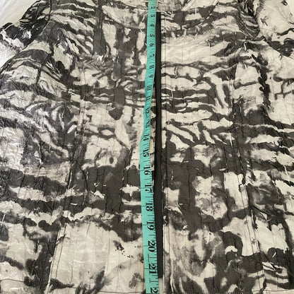 Coldwater Creek jacket - Black and white pattern