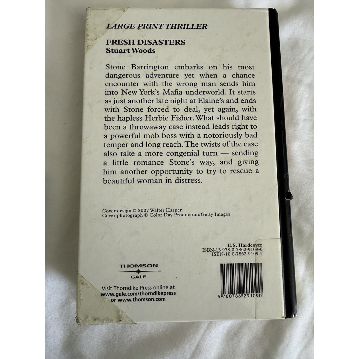 Stuart Woods Fresh Disasters Hardcover book