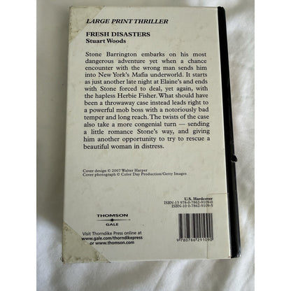 Stuart Woods Fresh Disasters Hardcover book