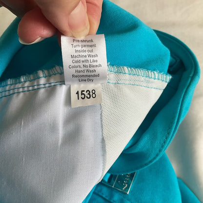 Lulu-B Turquoise Ankle Pants