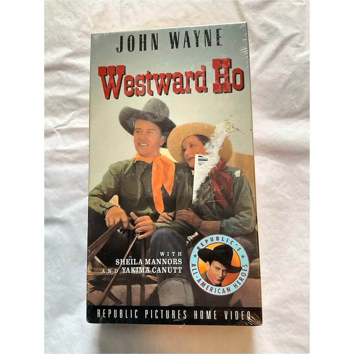 John Wayne Westward Ho 1935 Vintage VHS Tape