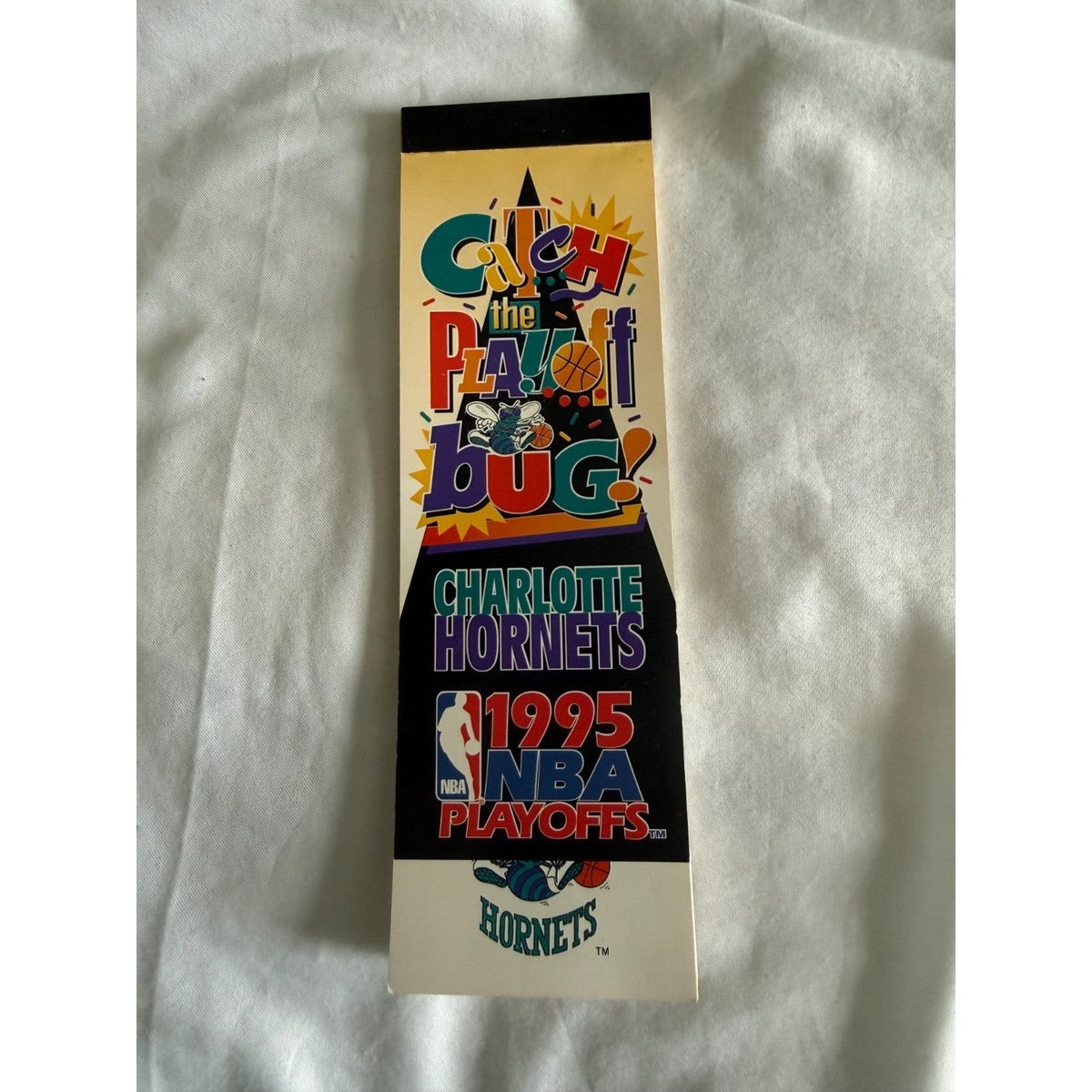Charlotte Hornets Vintage 1995 Playoff Tickets - Nearly Complete Book NBA - Rare