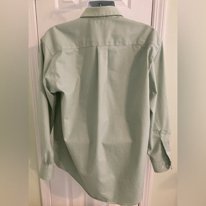 Nautica Green Casual Button Down Shirt