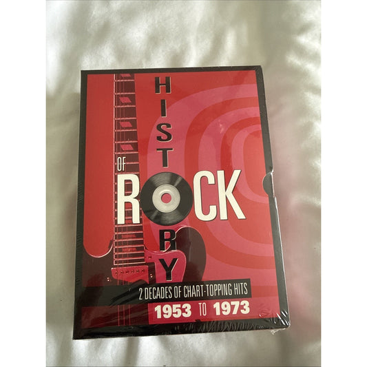 HISTORY OF ROCK: 1953 to 1973 - 140 Chart Topping Hits - 10 Disc CD Set - SEALED