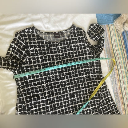 Rafaella Black and White Checked look Tunic