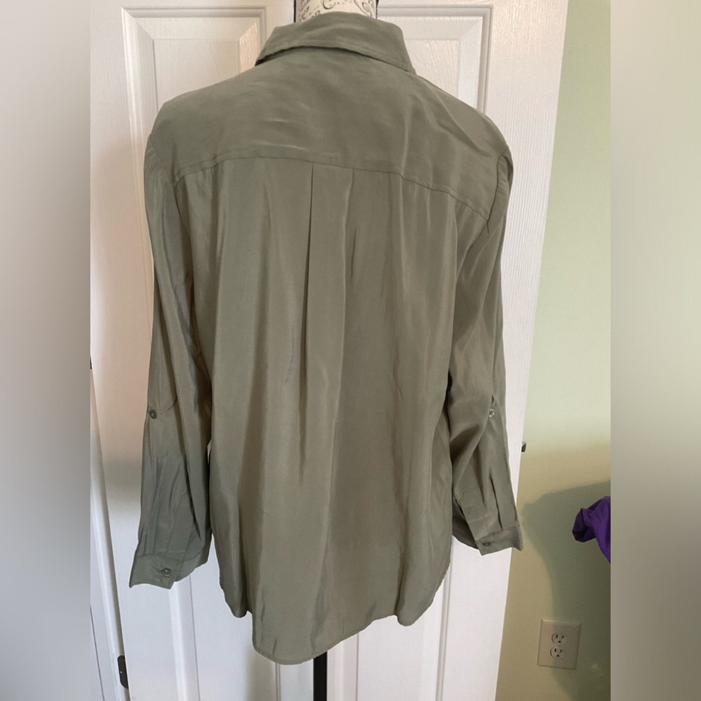 Chico’s Button down long sleeve blouse