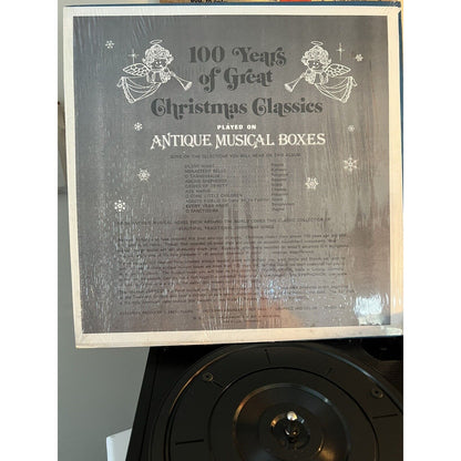 100 years of Great Christmas Classics Antique Music Boxes LP Vinyl album