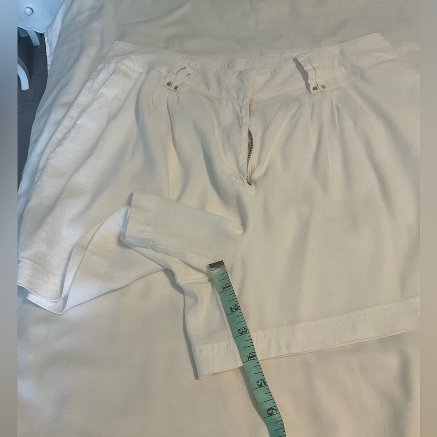 I.N.C International Concepts White High Waist Women's Shorts