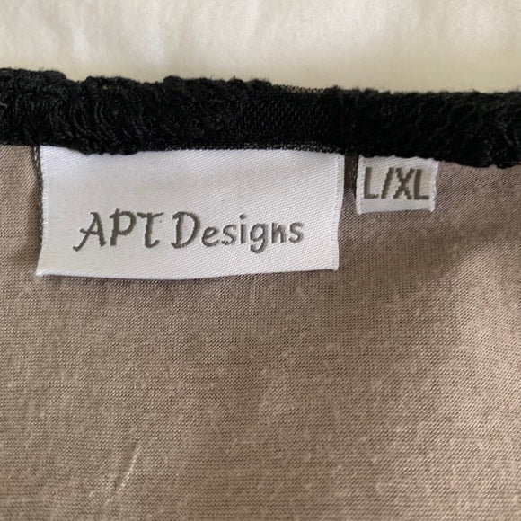 APT. Designs Black lace dress