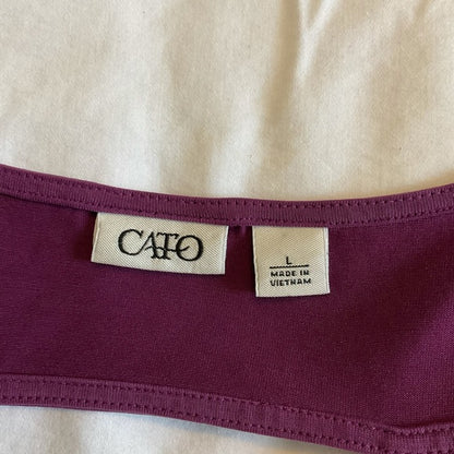 Cato Purple tunic tank