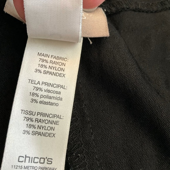 Chico’s black pants