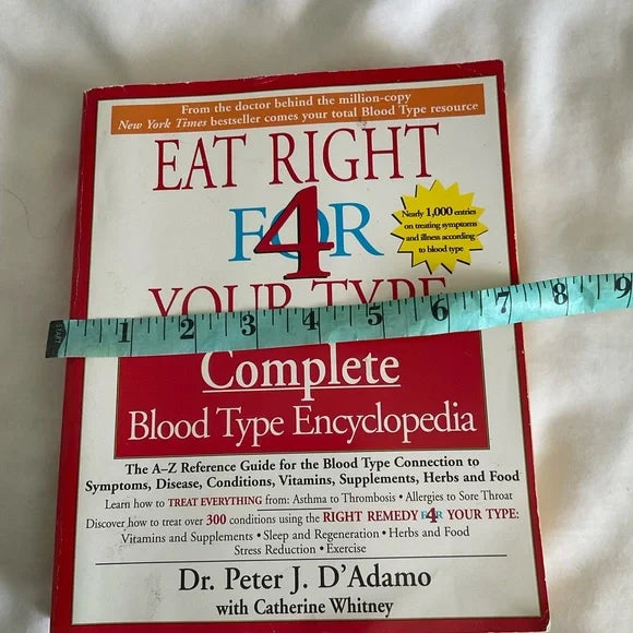 Eat Right 4 Your Type book