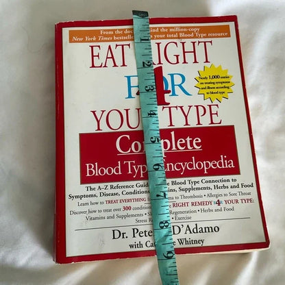 Eat Right 4 Your Type book