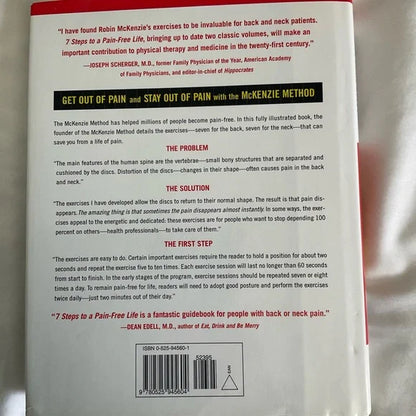 7steps to a pain free life book