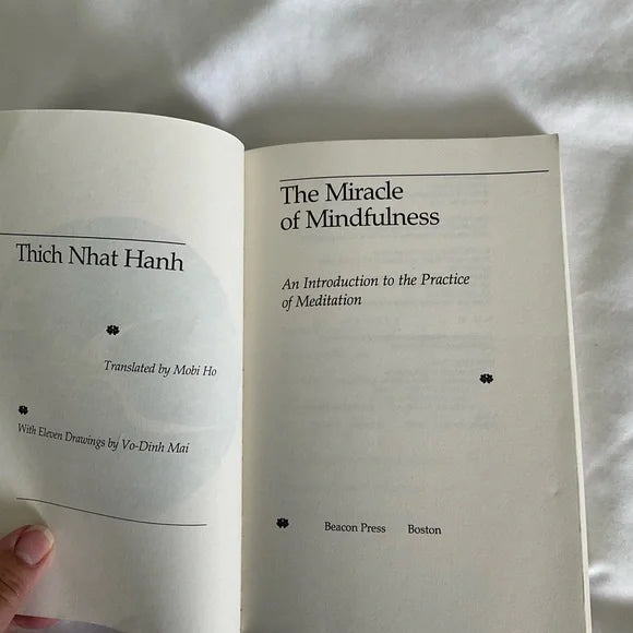 The Miracle of Mindfulness book