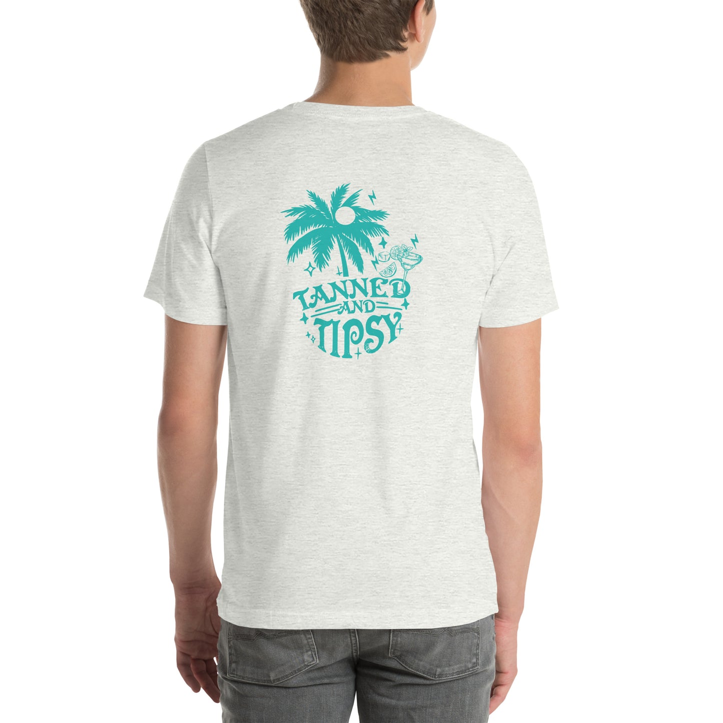 Tanned and Tipsy - Unisex t-shirt