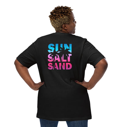 Sun Salt Sand Retro Color - Unisex t-shirt