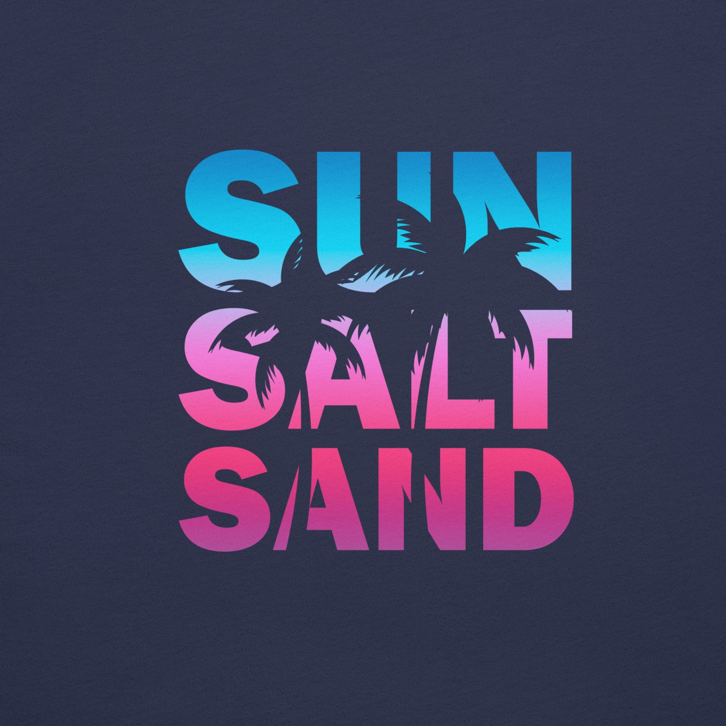 Sun Salt Sand Retro Color - Unisex t-shirt