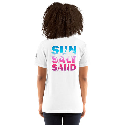 Sun Salt Sand Retro Color - Unisex t-shirt