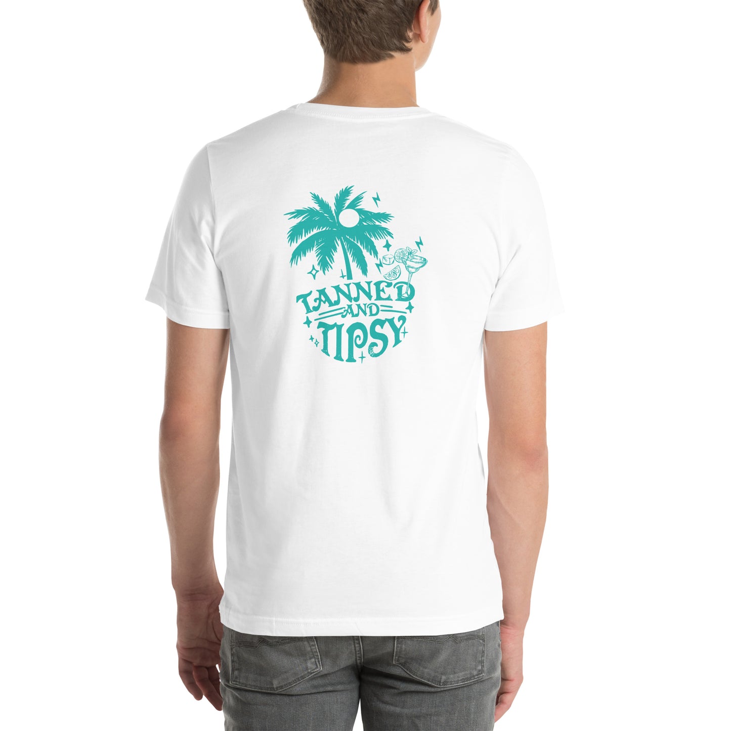 Tanned and Tipsy - Unisex t-shirt