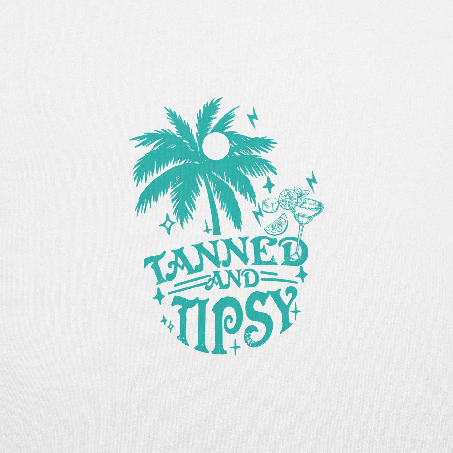 Tanned and Tipsy - Unisex t-shirt