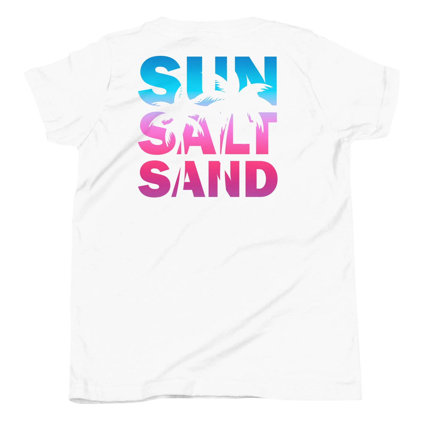 Sun Salt Sand Retro -Youth Short Sleeve T-Shirt