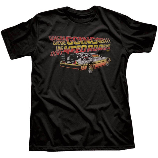 Solid Threads - Where We are Going We Don't Need Roads Tee