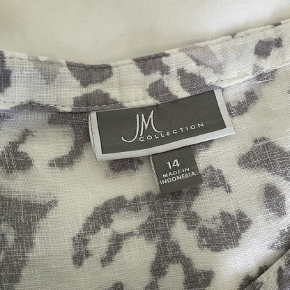 JM Collection Linen tunic