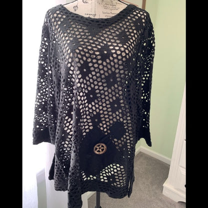 OSO Casuals Crochet top or beach cover up