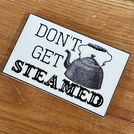 dkhandmade - Don't get Steamed Magnet