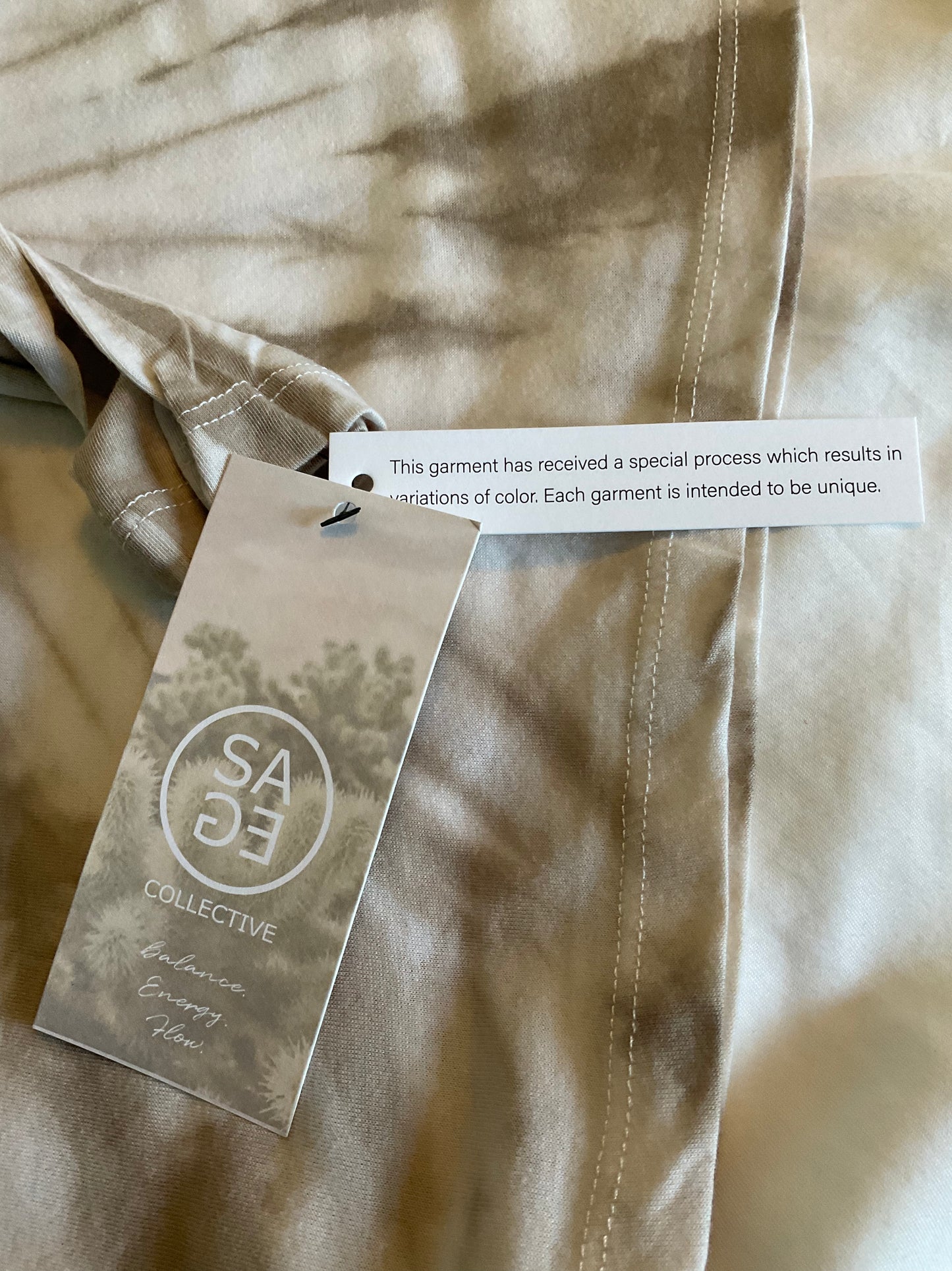 Sage Collective tie dye top