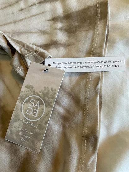 Sage Collective tie dye top
