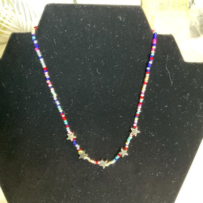 Beaded layered Necklace