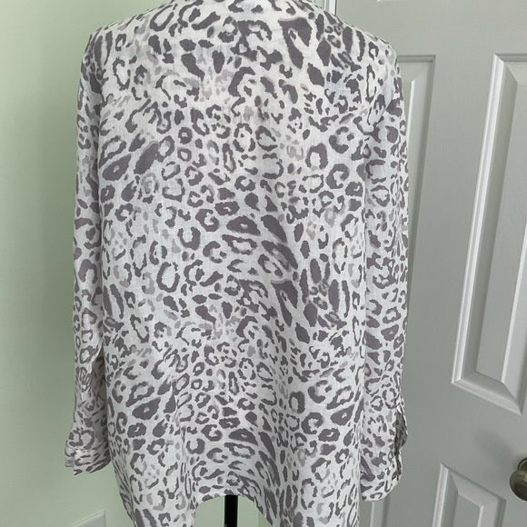 JM Collection Linen tunic