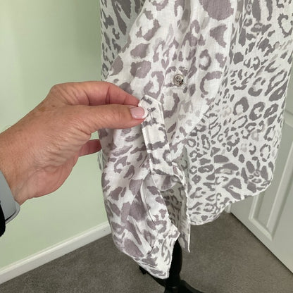JM Collection Linen tunic