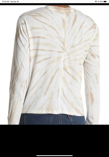 Sage Collective tie dye top