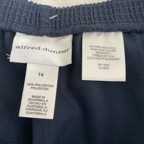 Alfred Dunner Navy blue pants