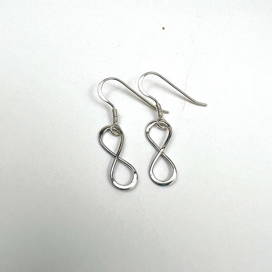 Jackie Gallagher Designs - Infinity Sterling silver dangle earrings