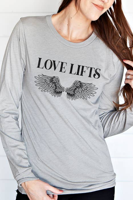 Wildberry Waves - Love Lifts Long Sleeve