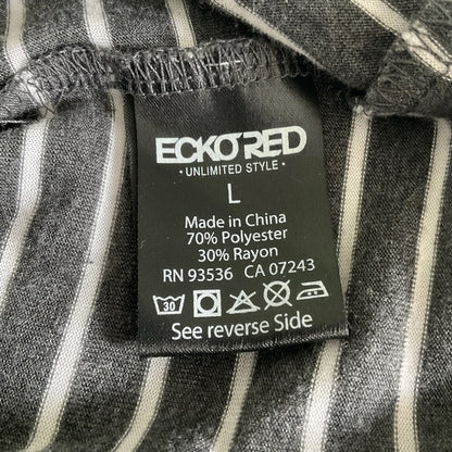 EckoRed long sleeve v-neck t shirt