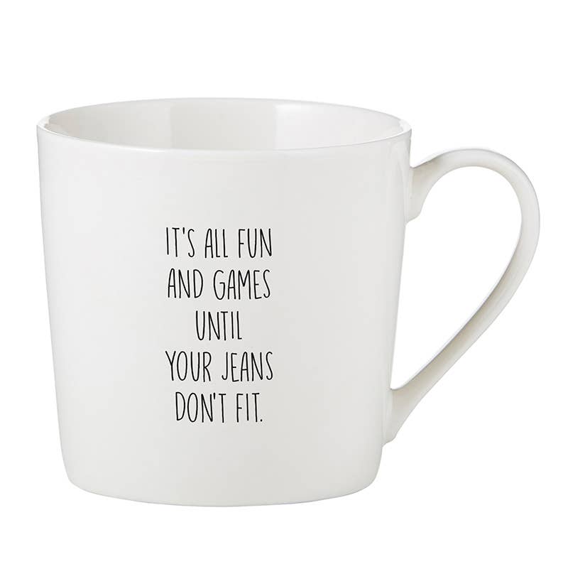 Creative Brands - Cafe Mug - Jeans Don't Fit