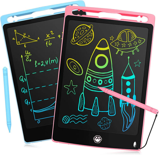 JSBlueRidge Toys - LCD Writing Tablet, Electronic Drawing Writing Board Toy