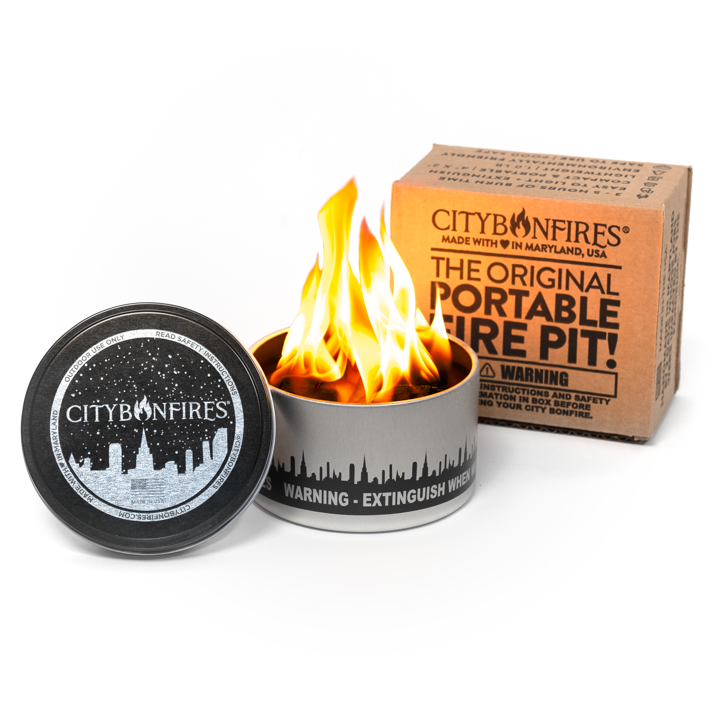 City Bonfires - City Bonfires - Portable Fire Pit