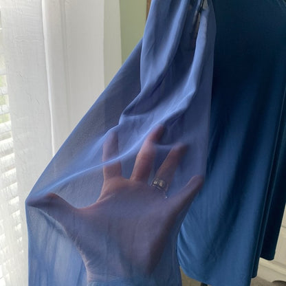 CSC Studio Sheer Long Sleeve Top