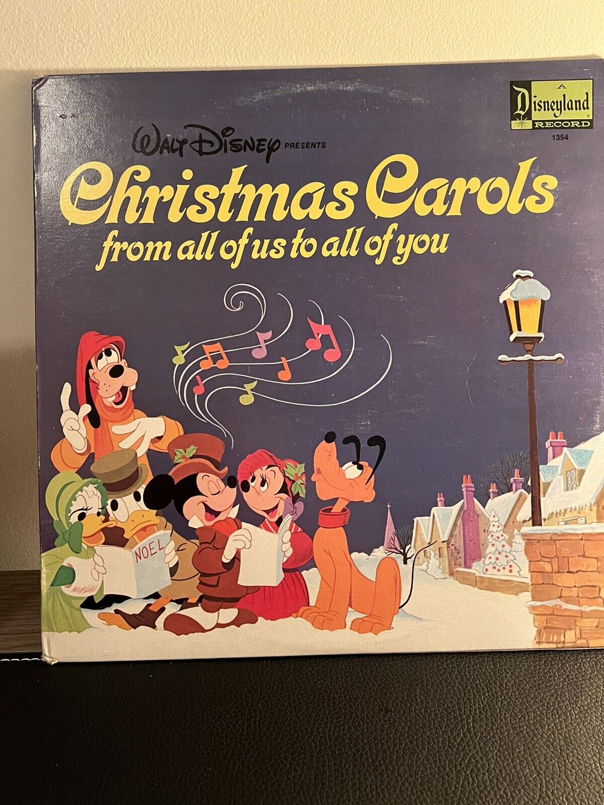 Disney Christmas Carols From All of Us to All of You Disneyland Record 1973 LP